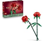 Amazon: LEGO Botanicals Les Roses (40460) à 11,39€ (au lieu de 14,99€)