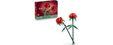 Amazon: LEGO Botanicals Les Roses (40460) à 11,39€ (au lieu de 14,99€)