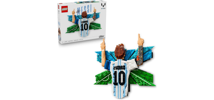 Amazon: LEGO 43018 Lionel Messi La Célébration (PS5) à 169,97€ (au lieu de 179,99€)