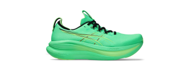 Amazon: Chaussures running Asics Gel-Nimbus 28 - Vital Green à 119,25€ (au lieu de 186,70€)