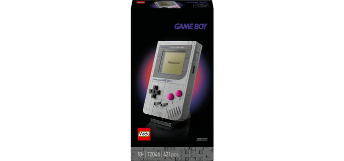 E.Leclerc: LEGO Super Mario 72046 - Game Boy (Switch) à 35,92€ (au lieu de 47,89€)