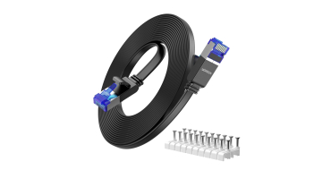 Amazon: C&acirc;ble Ethernet Ugreen 5M Cat 8 Plat 40Gbps &agrave; 11,39&euro; (au lieu de 14,99&euro;)