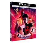 Amazon: Blu-ray 4K Spider-Man  Across The Spider-Verse (+Blu-ray) à 12,20€ (au lieu de 14,40€)