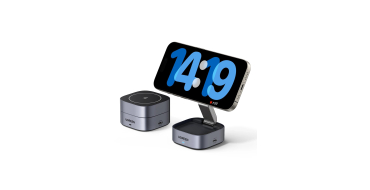 Amazon: Chargeur induction Ugreen MagFlow 2-en-1 Qi MagSafe &agrave; 26,98&euro; (au lieu de 35,99&euro;)