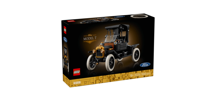 Carrefour: LEGO Icons Ford Model T (LEGO) à 103,99€ (au lieu de 129,99€)