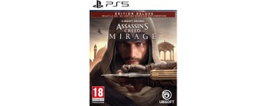 Amazon: Assassin's Creed Mirage Deluxe (PS5) à 24,99€ (au lieu de 59,99€)