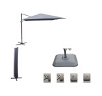 JoyBuy: Parasol déporté orientable PROLOISIRS NH 3×3 KIT COMPLET à 296,90€ (au lieu de 459,90€)