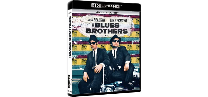 Amazon: Blu-ray 4K The Blues Brothers à 12,51€ (au lieu de 14,65€)
