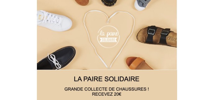 Spartoo: 20€ offerts en bon d'achat en recyclant vos vieilles paires de chaussures