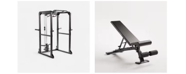 Decathlon: Bundle Cage de musculation Power Rack 900 + Banc 300kg à 449,98€ (au lieu de 599,98€)