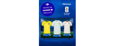 Carrefour: 10 maillots de l'équipe de votre choix à gagner