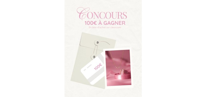 Cleor: 1 bon d'achat Cleor de 100€ à gagner