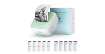 Amazon: Mini imprimante Bluetooth Bisofice + 11 rouleaux papier &agrave; 21,59&euro;