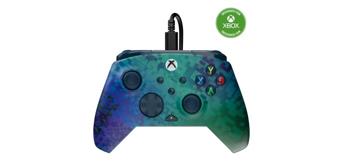 Amazon: Manette Turtle Beach Rematch Advanced Glitch Green pour Xbox/PC à 29,99€ (au lieu de 36,94€)