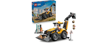 Amazon: LEGO City Le Tractopelle Jaune (60480) à 23,99€ (au lieu de 29,99€)