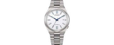 Amazon: Montre automatique Citizen Tsuyosa - 8210, verre saphir, cadran blanc à 225€ (au lieu de 274,67€)