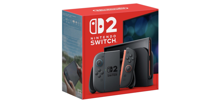Amazon: Console Nintendo Switch 2 à 399,99€ (au lieu de 419€)