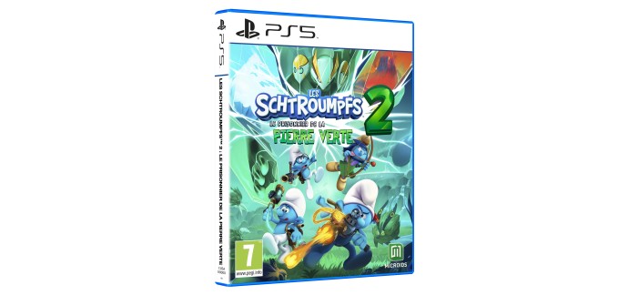 Amazon: Les Schtroumpfs 2 - Le prisonnier de la pierre verte sur PS5 à 14.99€