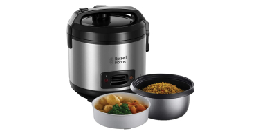 Amazon: Cuiseur de Riz Russell Hobbs 27080-56 - 1,2L &agrave; 29,99&euro; (au lieu de 49,68&euro;)