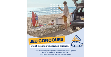 Norauto: 7 bons d'achat Airbnb (valeur 100&euro; chacun) &agrave; gagner