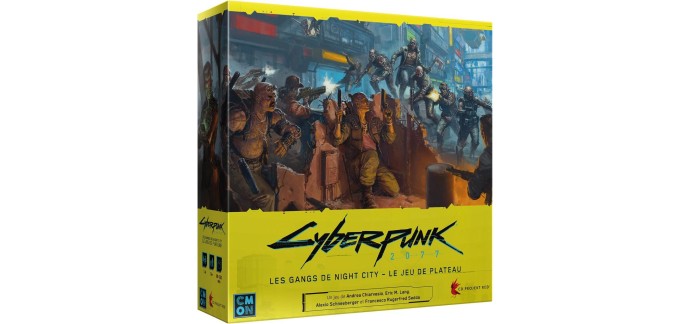 Philibert: Cyberpunk 2077 Gangs of Night City (Jeu de société) à 49,98€ (au lieu de 99,95€)