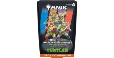 Micromania: Magic Deck Commander Tortues Ninja (Fran&ccedil;ais) &agrave; 54,99&euro; (au lieu de 77,50&euro;)