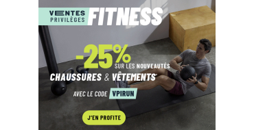 i-Run: 25% de r&eacute;duction sur les chaussures et v&ecirc;tements en nouveaut&eacute;s