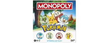 Amazon: Monopoly édition Pokémon (PS5) à 17,77€ (au lieu de 39,9€)