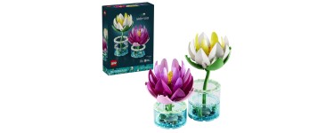 Amazon: LEGO® Botanicals Les nénuphars (11511) à 32,99€ (au lieu de 37,77€)