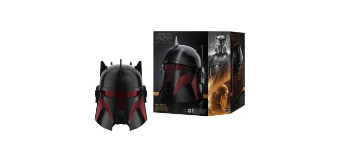 Amazon: Casque Moff Gideon Star Wars Black Series - électronique premium, effets lumineux à 69,99€