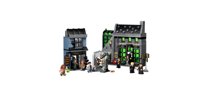 Carrefour: LEGO 76471 Les boutiques de l'Allée des Embrumes (PS5) à 87,32€ (au lieu de 99,99€)