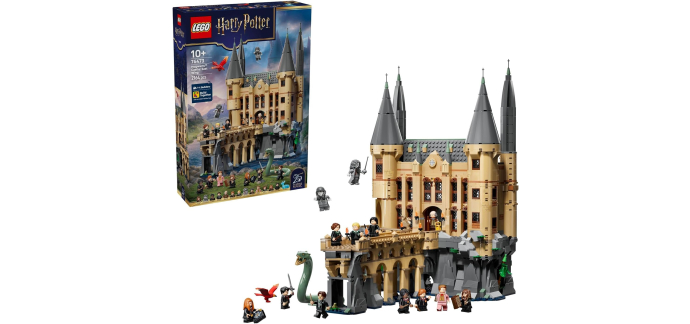 Amazon: LEGO 76473 Château de Poudlard Aile Est (PS5) à 219,99€ (au lieu de 249,99€)