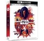 Amazon: Coffret Star Wars 4K Episodes 1 à 3 (Blu-ray) à 48,62€ (au lieu de 59,99€)