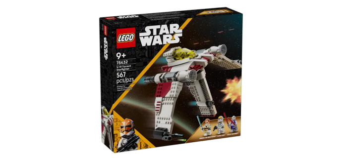 Carrefour: LEGO Star Wars Chasseur V19 Torrent 75432 (PS5) à 39,99€ (au lieu de 64,99€)
