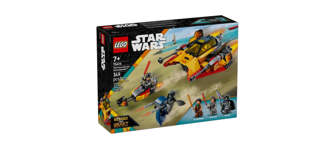Carrefour: LEGO Star Wars Snowspeeder en flammes 75414 (Switch) à 31,99€ (au lieu de 49,99€)