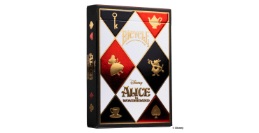 Amazon: Jeu de 54 Cartes Bicycle Alice au Pays des Merveilles &agrave; 6,99&euro; (au lieu de 12,99&euro;)