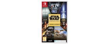Amazon: Star Wars Heritage Pack (Switch) à 29,99€ (au lieu de 59,99€)