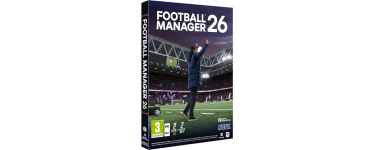 Fnac: Football Manager 26 (PC Dématérialisé) à 34,99€ (au lieu de 59,99€)