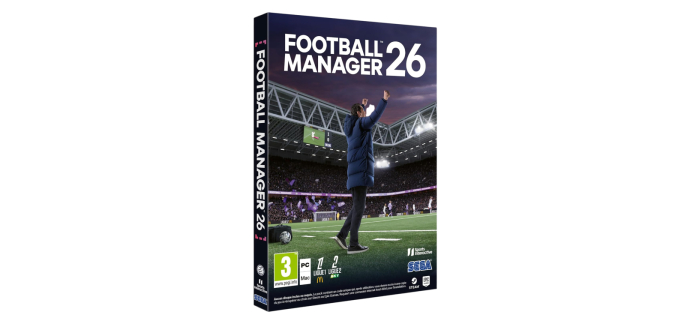 Fnac: Football Manager 26 (PC Dématérialisé) à 34,99€ (au lieu de 59,99€)