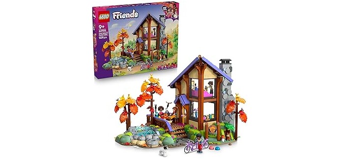 Amazon: LEGO® Friends La Cabane Chaleureuse dans la Forêt (42705) à 89,17€ (au lieu de 99,99€)