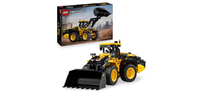 Amazon: LEGO® Technic La Chargeuse sur Pneus Volvo L120 Electric (42209) à 59,99€ (au lieu de 82,19€)