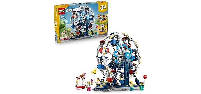 Amazon: LEGO Creator 3-en-1 La Grande Roue Légendaire (31389) à 84,01€ (au lieu de 89,99€)