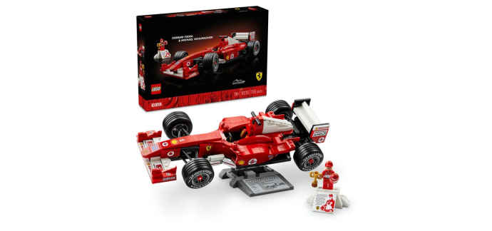Cdiscount: LEGO Icons 11375 Ferrari F2004 (LEGO) à 51,99€ (au lieu de 89,99€)