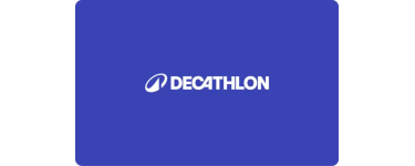 Decathlon: 10€ offert en Bon d'Achat pour l'achat d'une carte cadeau de 80€ ou plus