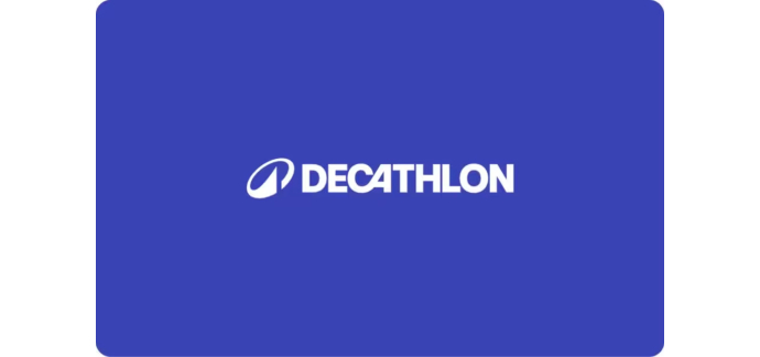 Decathlon: 10€ offert en Bon d'Achat pour l'achat d'une carte cadeau de 80€ ou plus