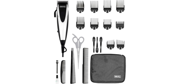 Amazon: Kit Tondeuse à cheveux Wahl Home Pro Hair à 16,62€ (au lieu de 22,83€)