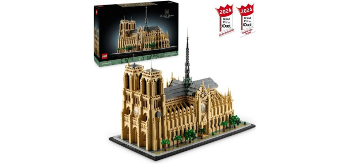 Cdiscount: Lego Notre Dame de Paris 21061 (PS5) à 140,99€ (au lieu de 229,99€)