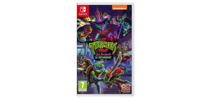 JoyBuy: Teenage Mutant Ninja Turtles Les Mutants se Déchaînent - Nintendo Switch à 14.99€