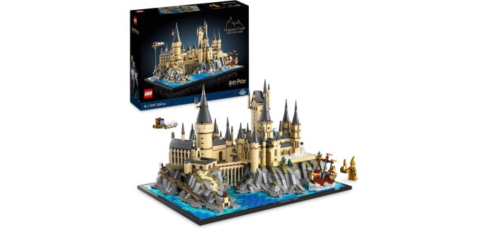 Amazon: Château de Poudlard en Lego (FR) à 108,99€ (au lieu de 128,99€)