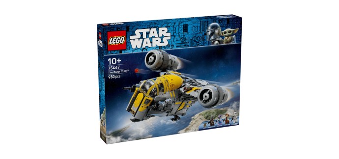 Amazon: LEGO 75447 Le Razor Crest (PS5) à 119,88€ (au lieu de 149,99€)